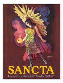 Poster Sancta Liqueur Merveilleuse - Leonetto Cappiello
